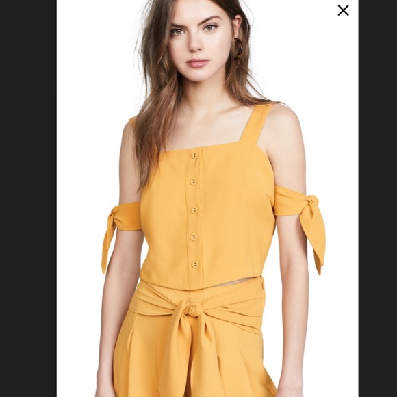 NWT Anthropology Moon River Marigold Top - Picture 2 of 8